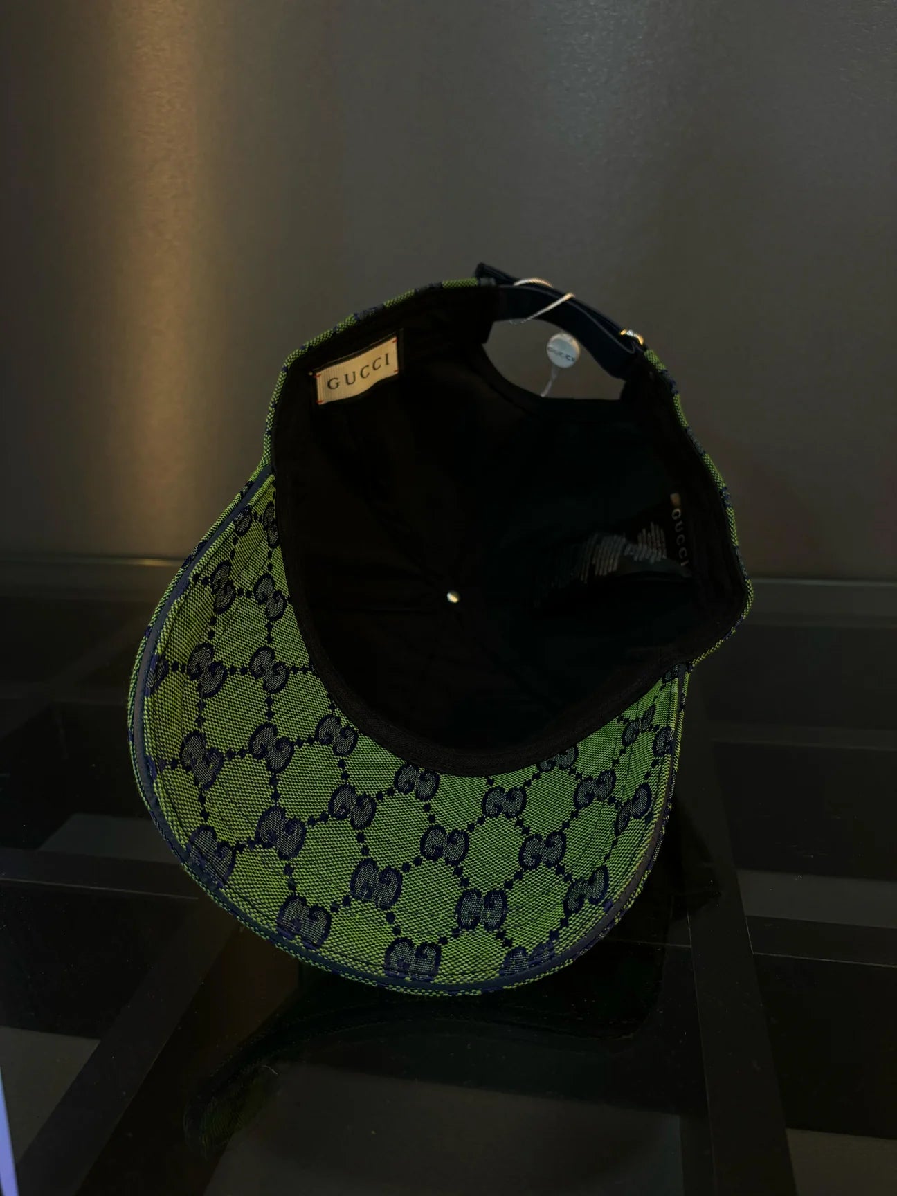 Gucci green cap