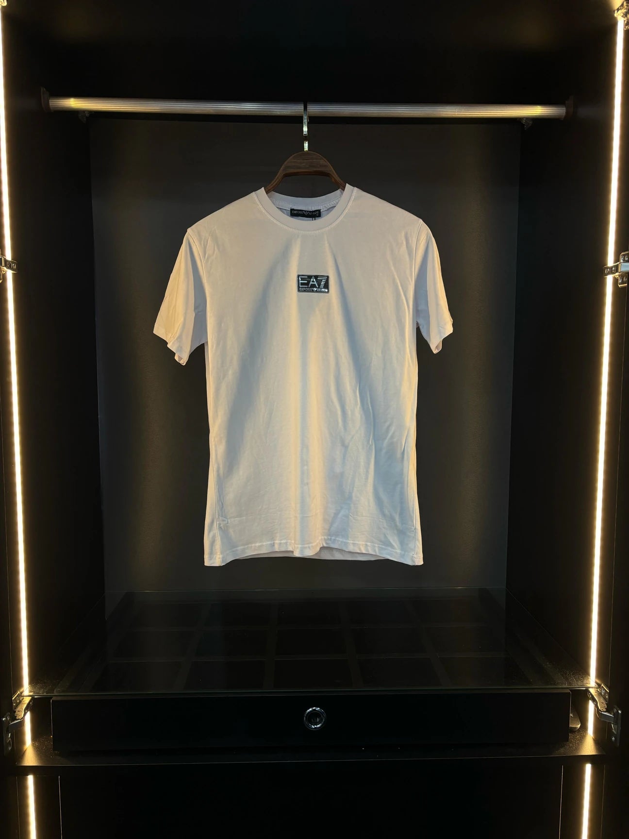 EA7 t shirt white
