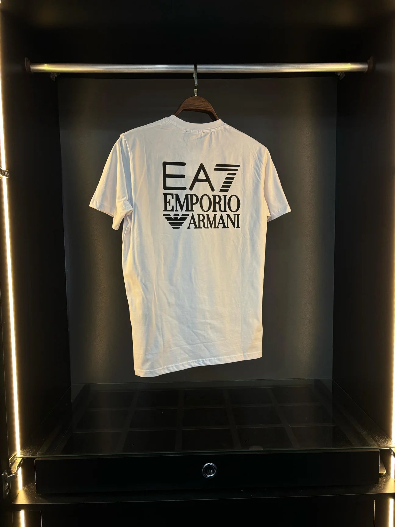 EA7 t shirt white