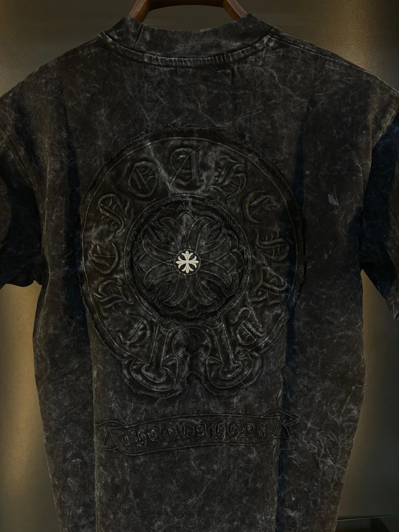 Chrome hearts black tee