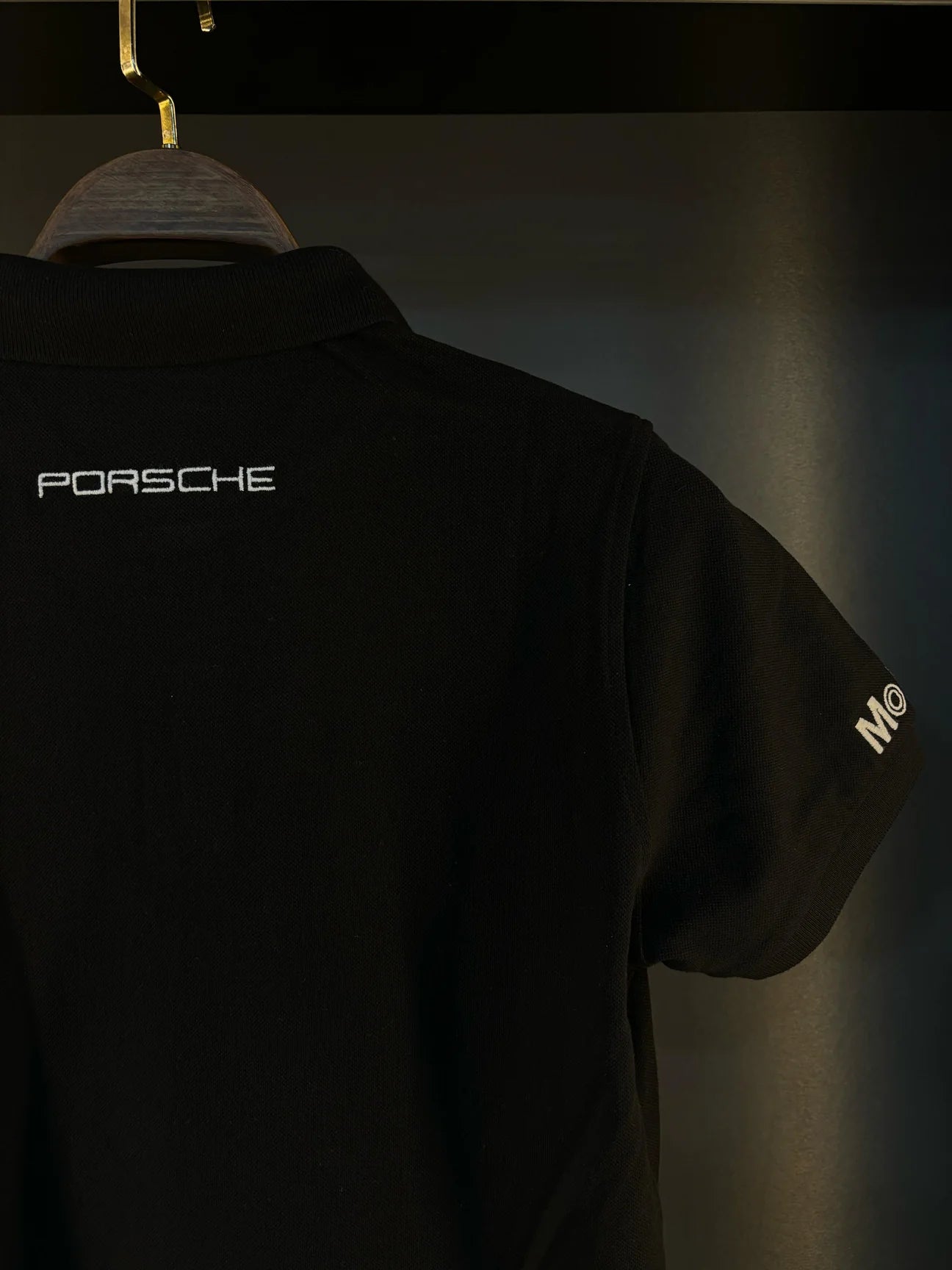Porsche polo shirt black