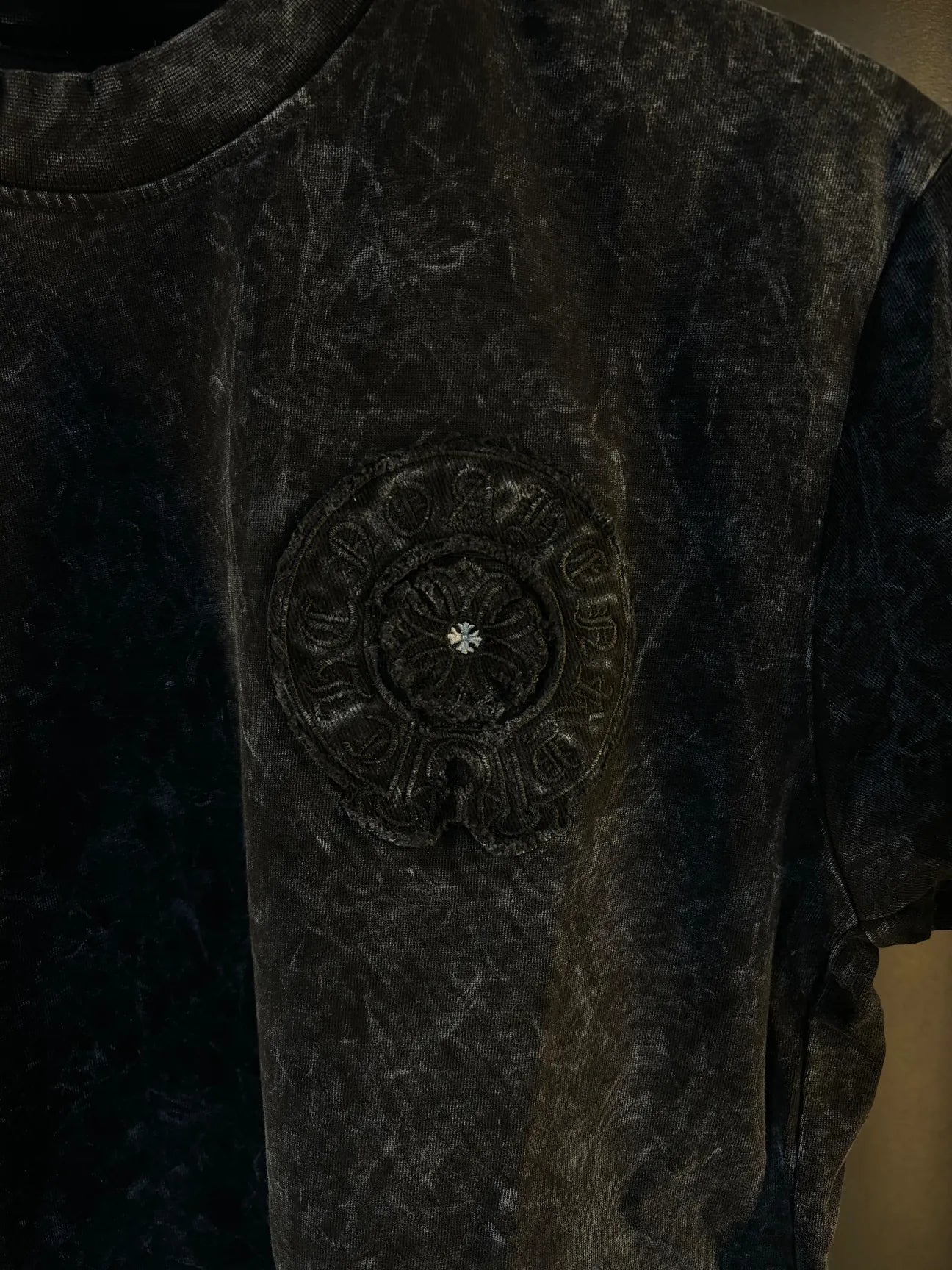 Chrome hearts black tee