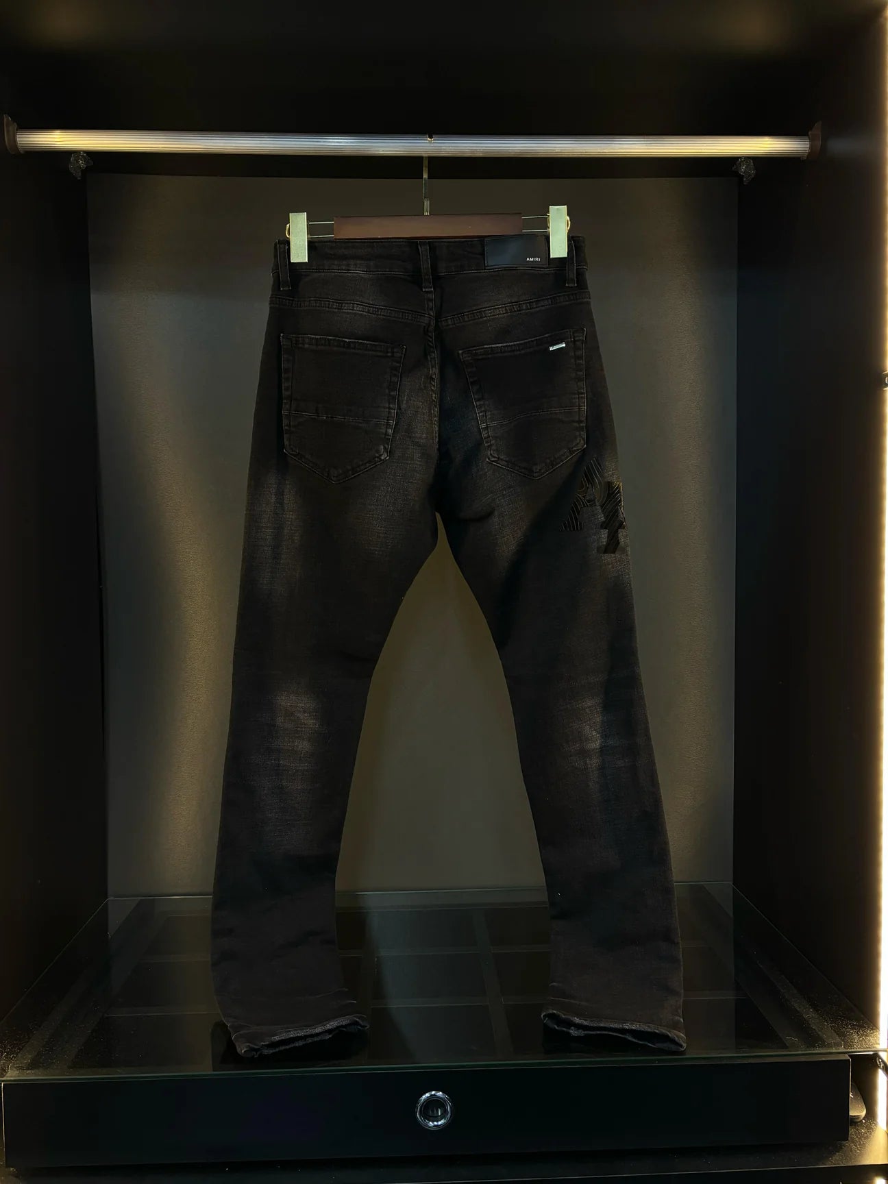 Amiri black pants