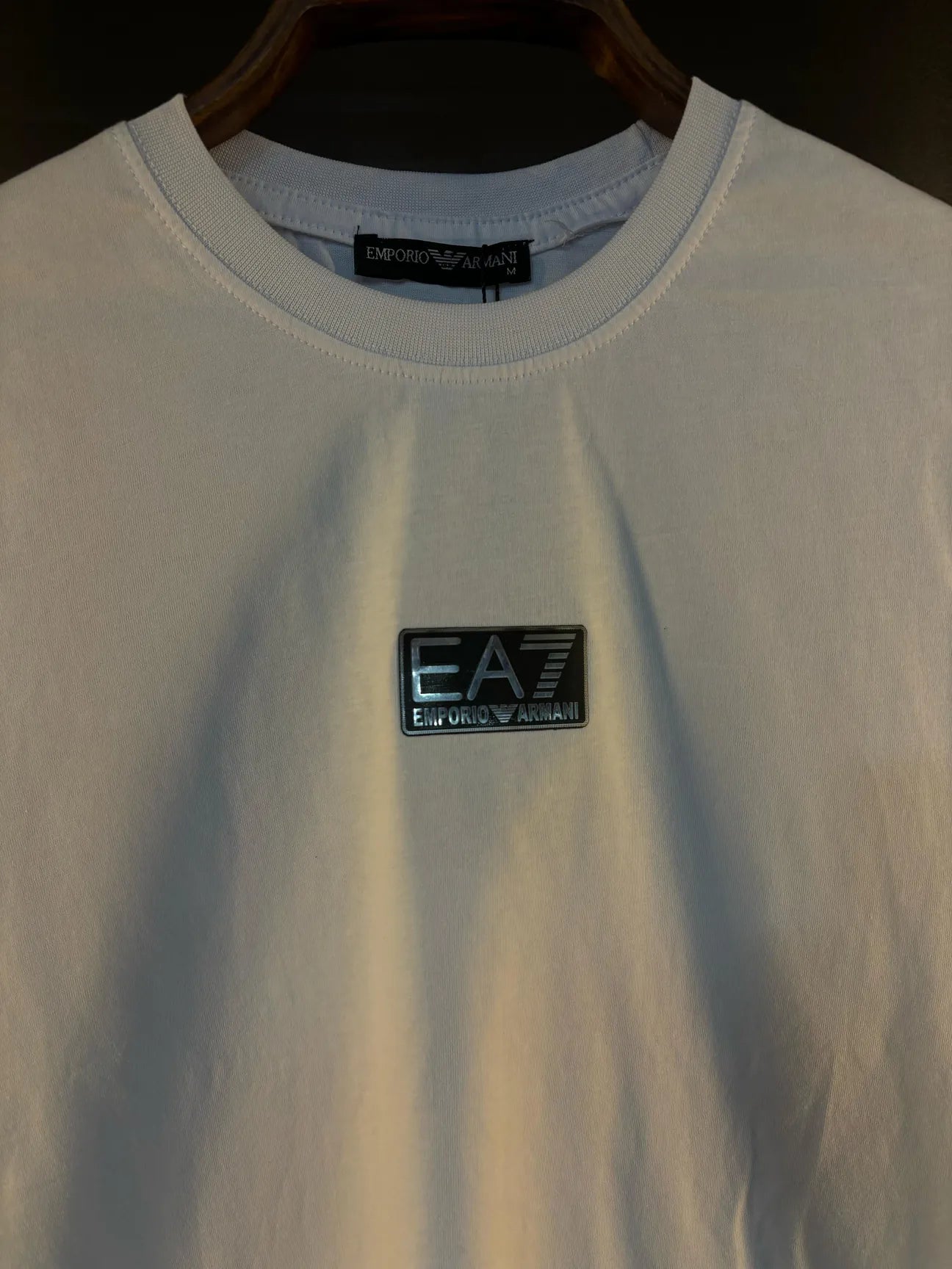 EA7 t shirt white