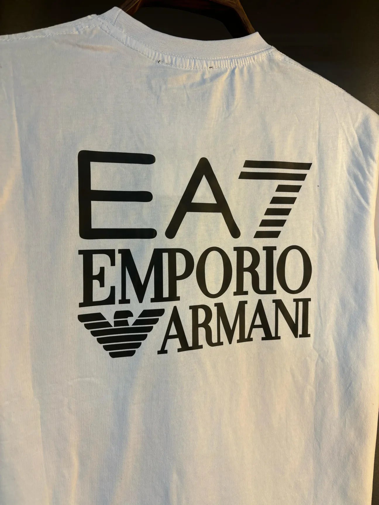 EA7 t shirt white