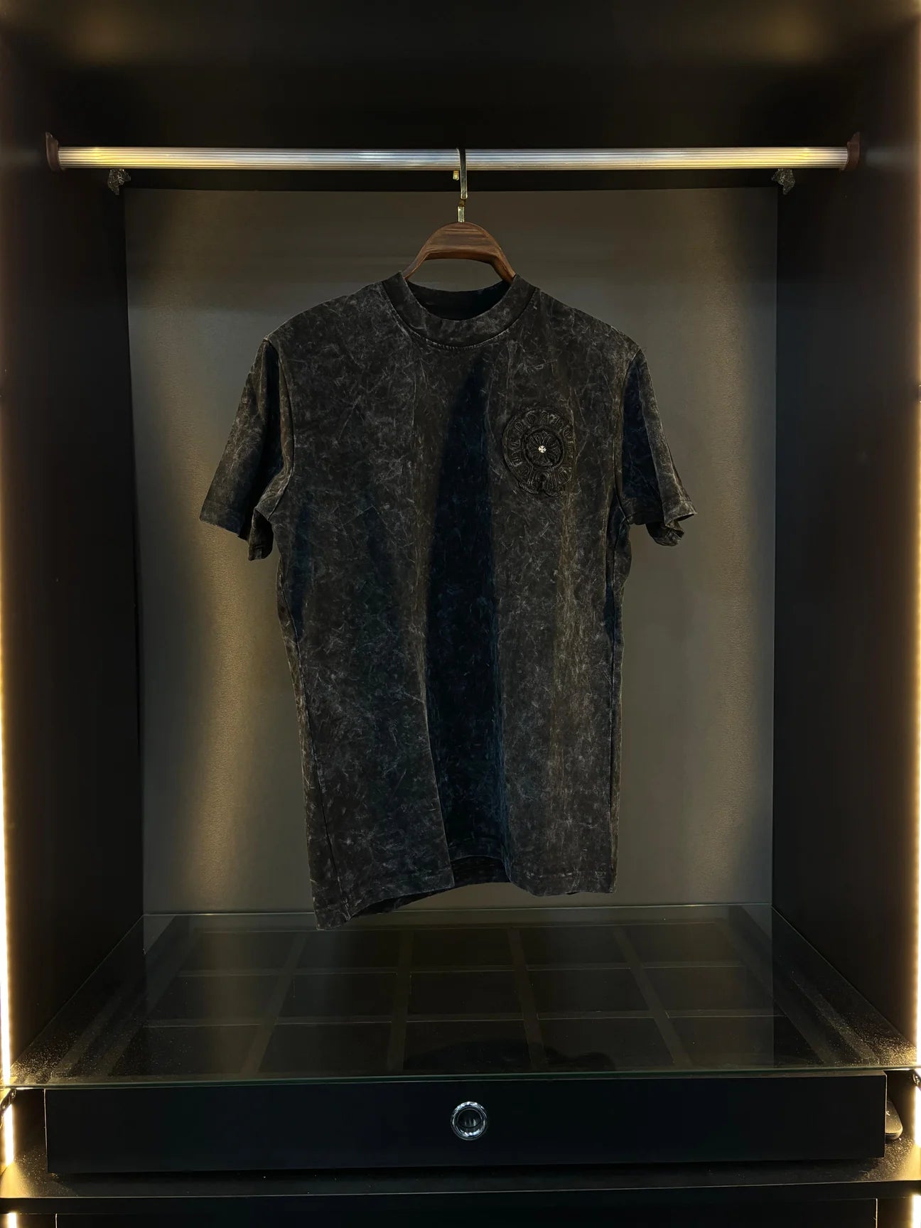 Chrome hearts black tee