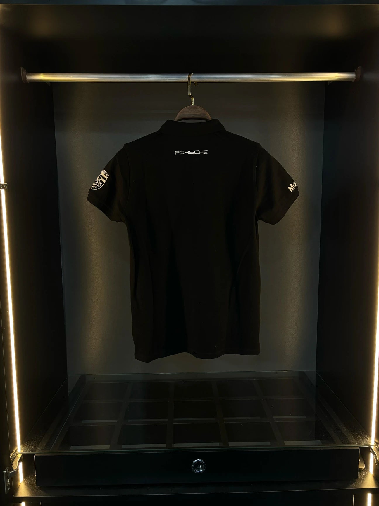 Porsche polo shirt black