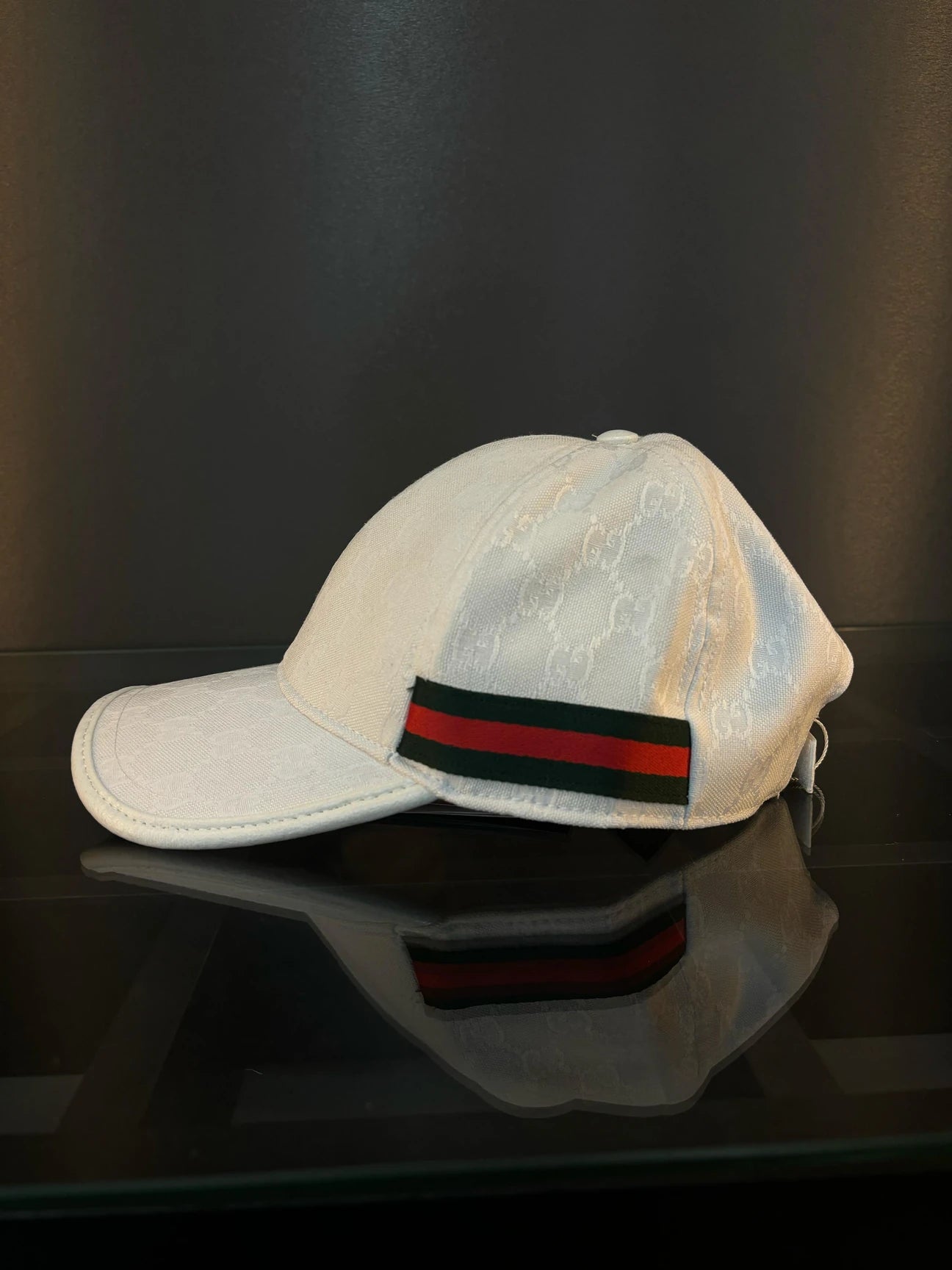 Gucci white cap