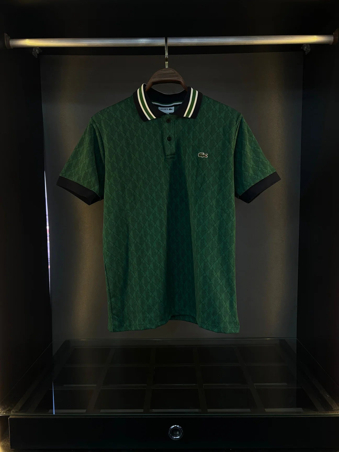 Lacoste green tracksuit