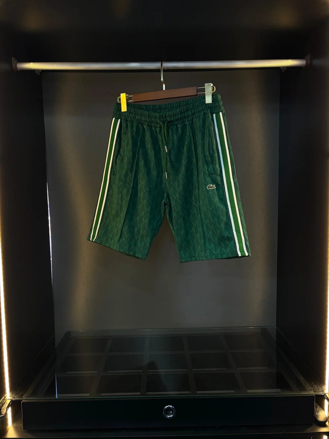 Lacoste green tracksuit