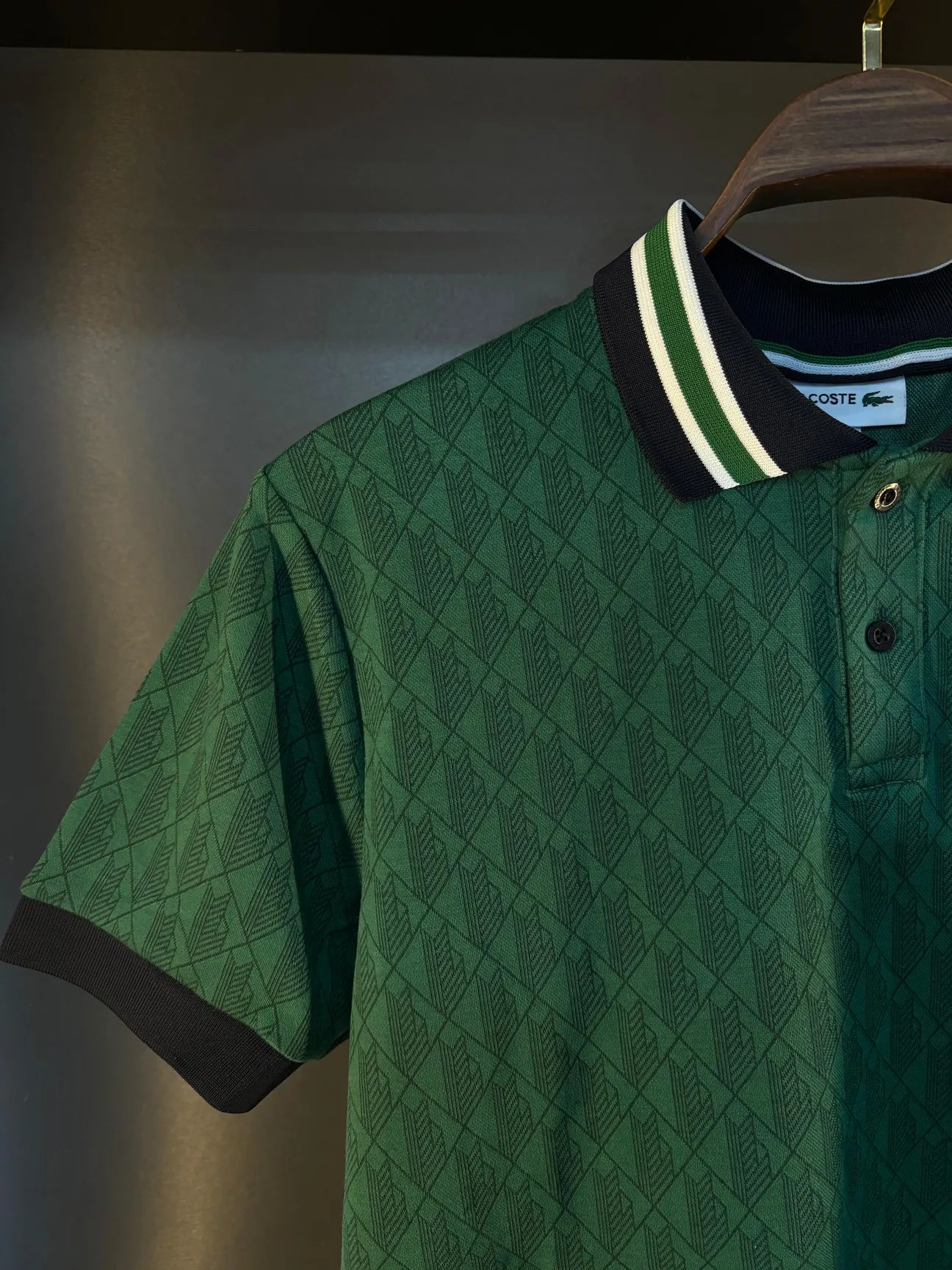 Lacoste green tracksuit