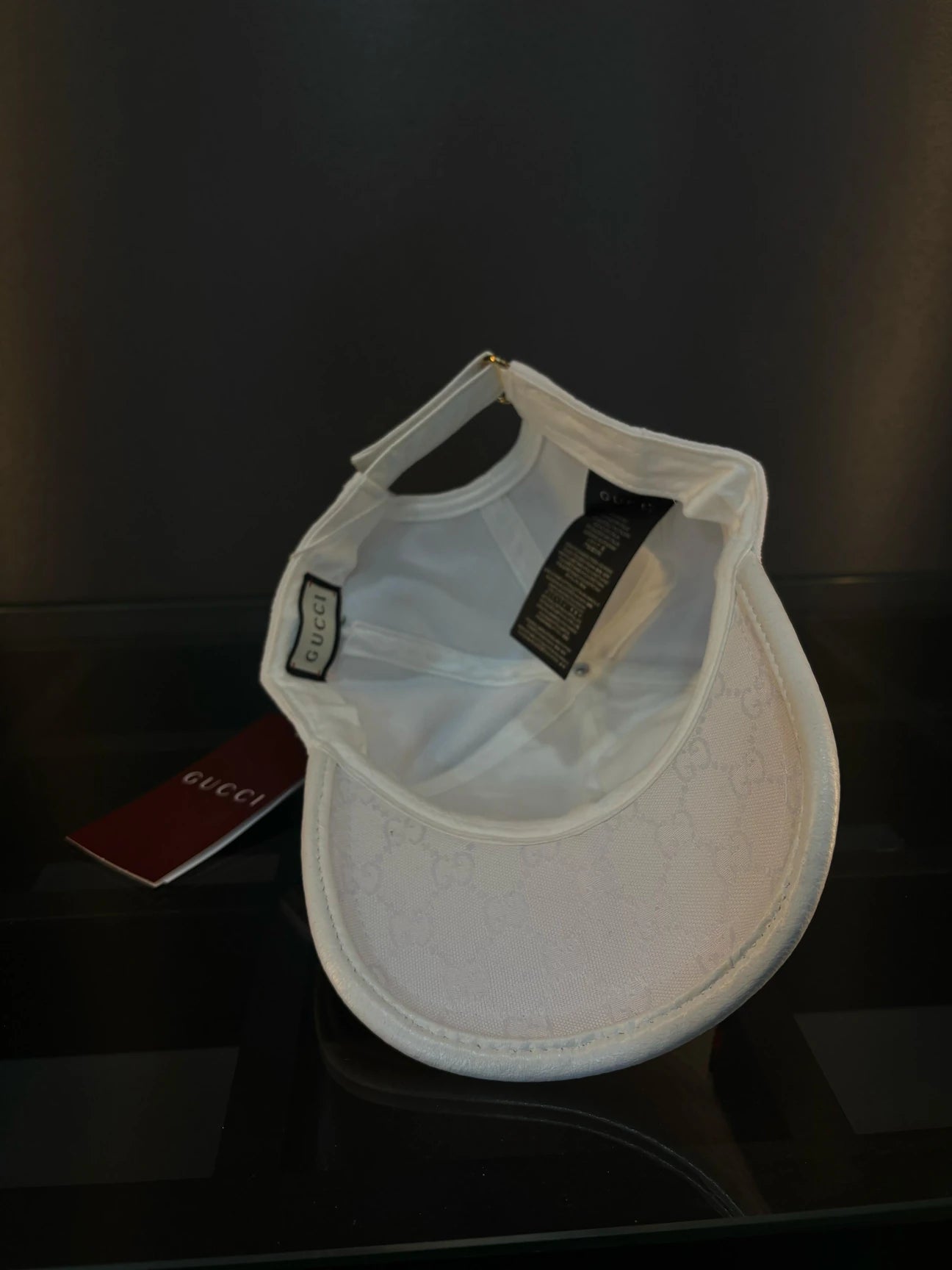 Gucci white cap