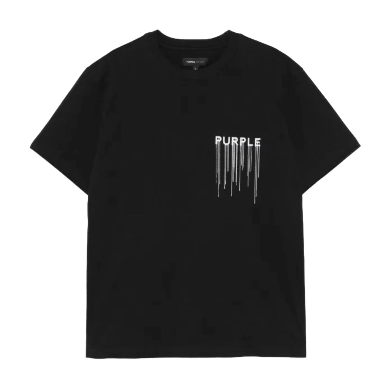 Purple black tee