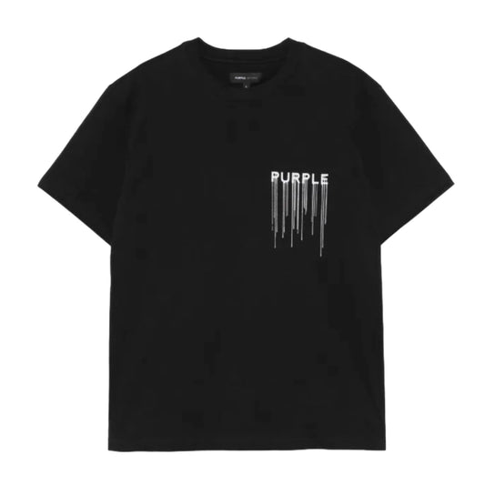 Purple black tee