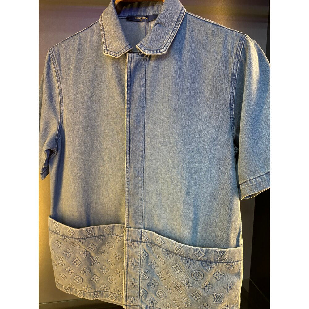 LV denim shirt