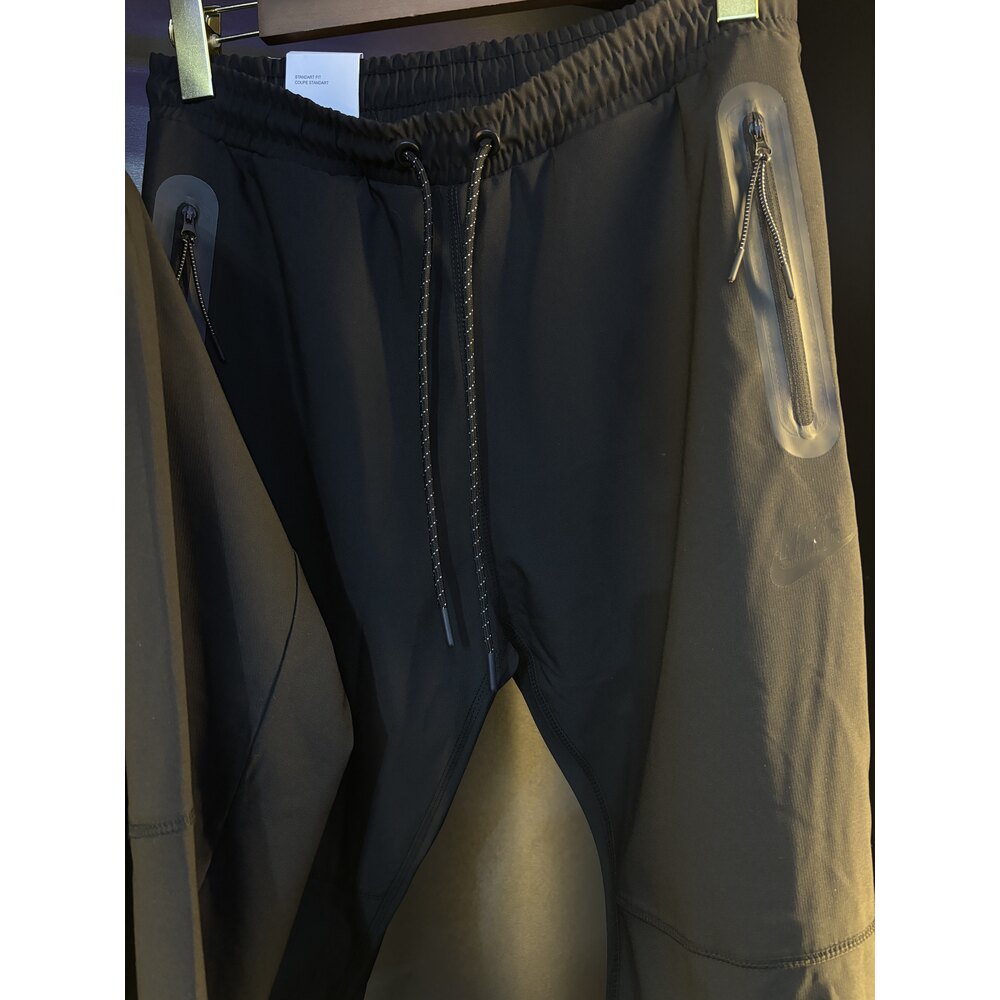 Nike black parachute tracksuit