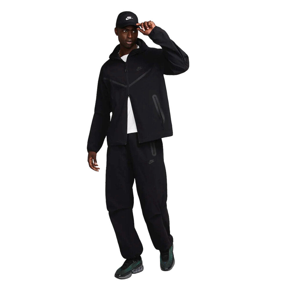 Nike black parachute tracksuit